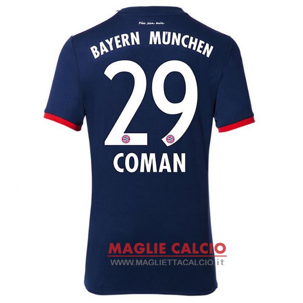 nuova maglietta bayern munich 2017-2018 coman 29 seconda